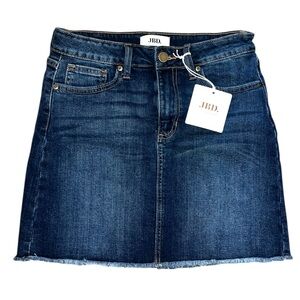 NWT-Just Black Denim (JBD) Women’s Tatiana High Rise A Line Denim Skirt. Size S